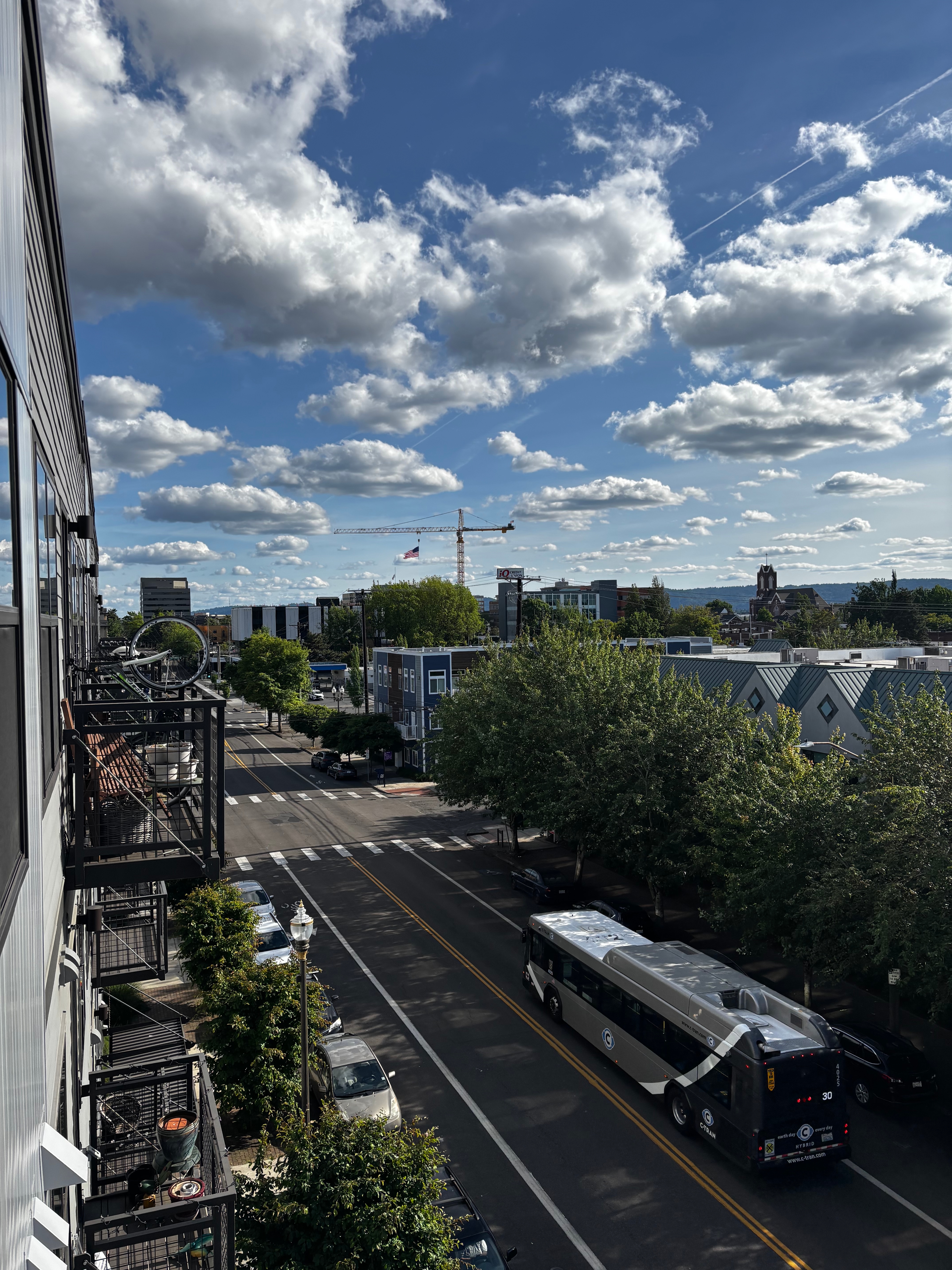 A view of C Street, Vancouver, WA